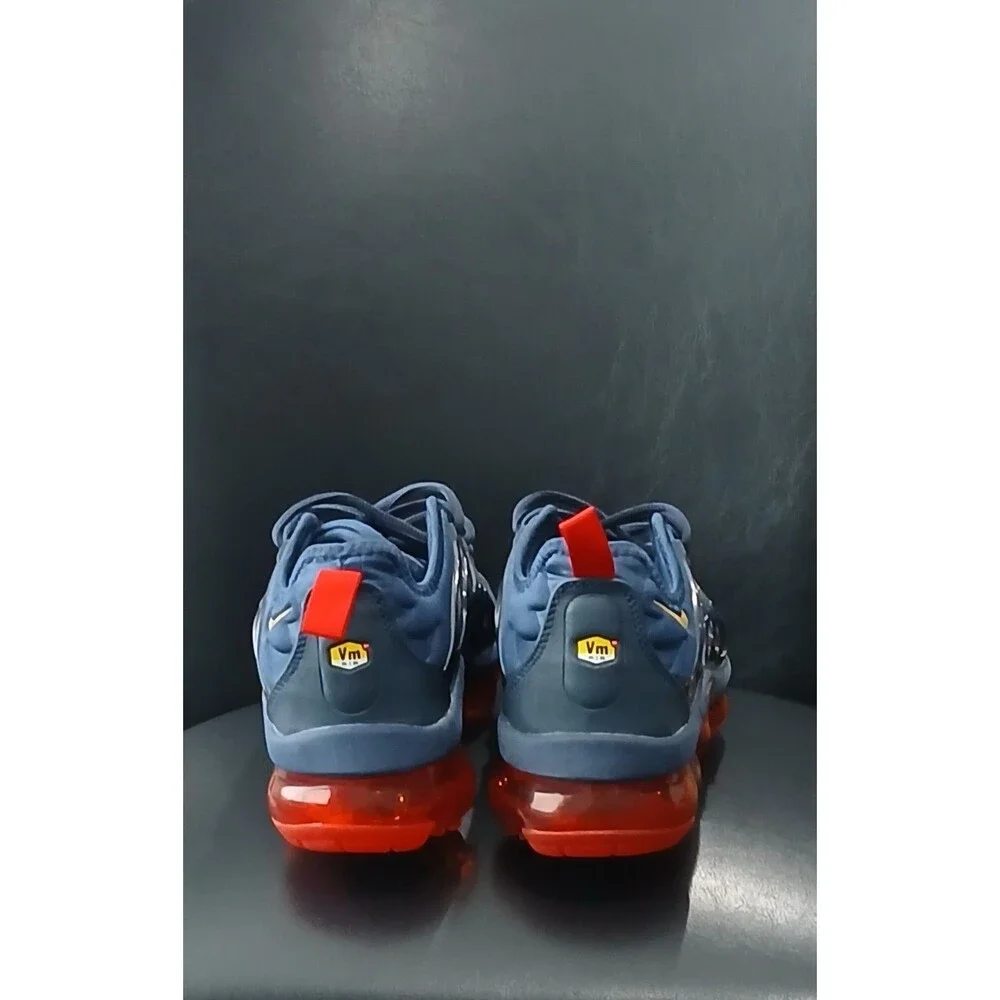 Nike Air VaporMax Plus Olympic Midnight Navy/Gold/Red. Men Size 7